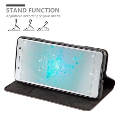 Sony Xperia XZ2 lommebokdeksel case (brun)