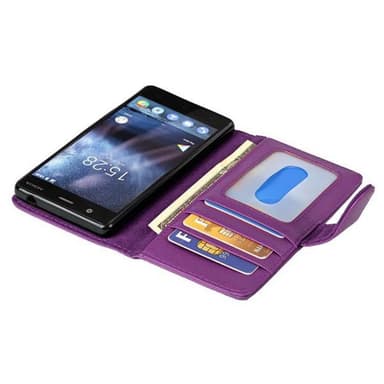 Nokia 3 2017 lommebokdeksel case (lilla)