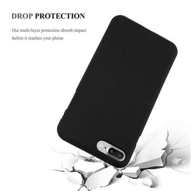 Deksel iPhone 7 PLUS / 7S PLUS / 8 PLUS case (svart)