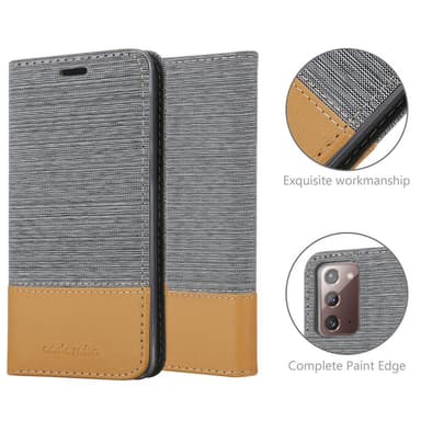 Samsung Galaxy NOTE 20 lommebokdeksel etui (grå)