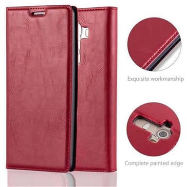 LG G4 / G4 PLUS lommebokdeksel case (rød)