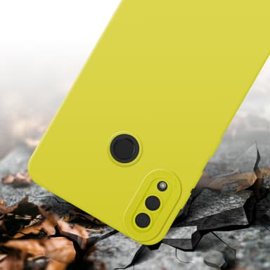 Huawei Y7 2019 / Y7 PRIME 2019 Deksel case (gul)