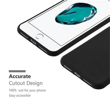 Deksel iPhone 7 PLUS / 7S PLUS / 8 PLUS case (svart)