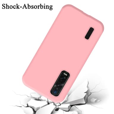 Oppo FIND X2 PRO silikondeksel case (rosa)