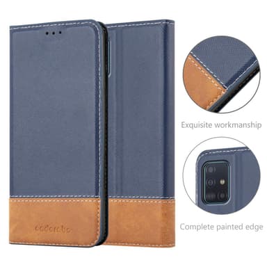 Samsung Galaxy A51 4G / M40s Deksel Case Cover (blå)