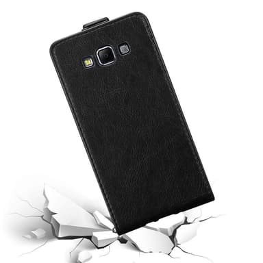 Samsung Galaxy A7 2015 deksel flip cover (svart)