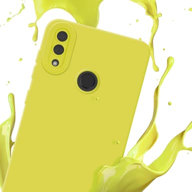 Huawei Y7 2019 / Y7 PRIME 2019 Deksel case (gul)
