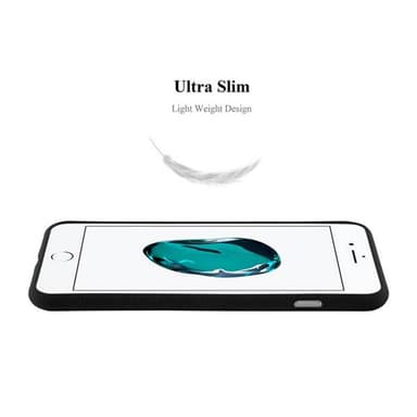 Deksel iPhone 7 PLUS / 7S PLUS / 8 PLUS case (svart)