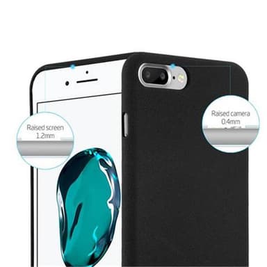 Deksel iPhone 7 PLUS / 7S PLUS / 8 PLUS case (svart)