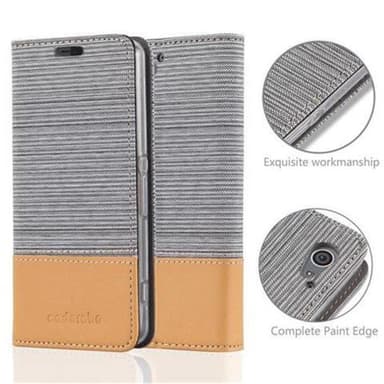 Sony Xperia Z2 COMPACT lommebokdeksel etui (grå)