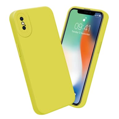 iPhone XS MAX Deksel case (gul)