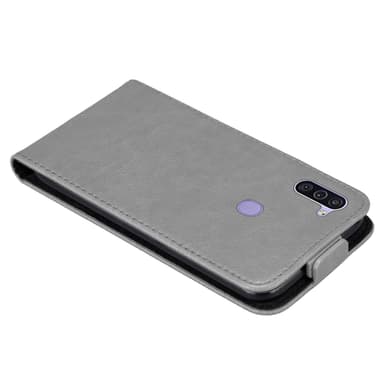 Samsung Galaxy A11 / M11 deksel flip cover (grå)