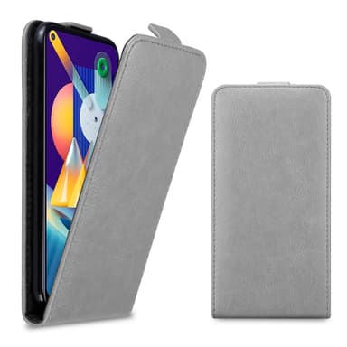 Samsung Galaxy A11 / M11 deksel flip cover (grå)
