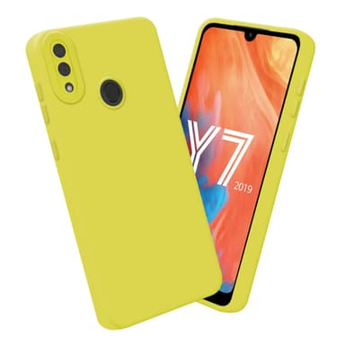 Huawei Y7 2019 / Y7 PRIME 2019 Deksel case (gul)