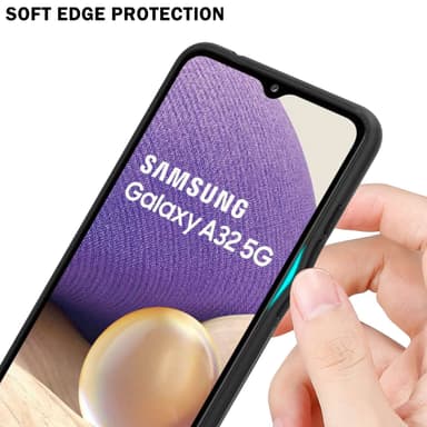 Deksel Samsung Galaxy A32 5G Case Cover (Svart)