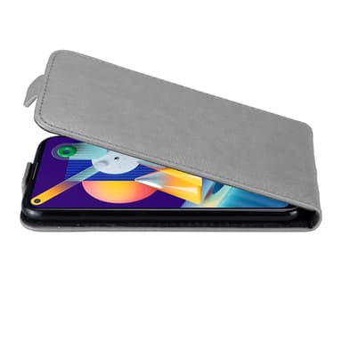Samsung Galaxy A11 / M11 deksel flip cover (grå)
