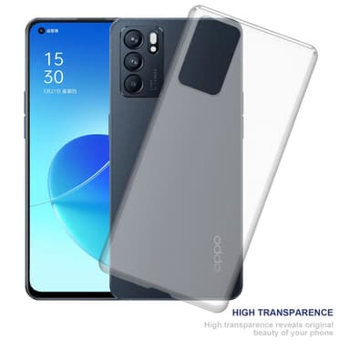 Oppo Reno6 5G deksel ultra slim (gjennomsiktig)