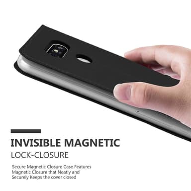 LG G5 lommebokdeksel etui (svart)