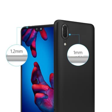 Deksel Huawei P20 Case Cover (svart)