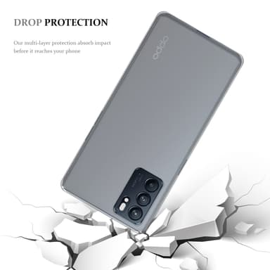 Oppo Reno6 5G deksel ultra slim (gjennomsiktig)