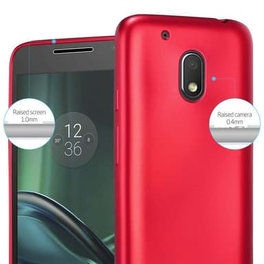Deksel Motorola MOTO G4 PLAY Case Cover (rød)
