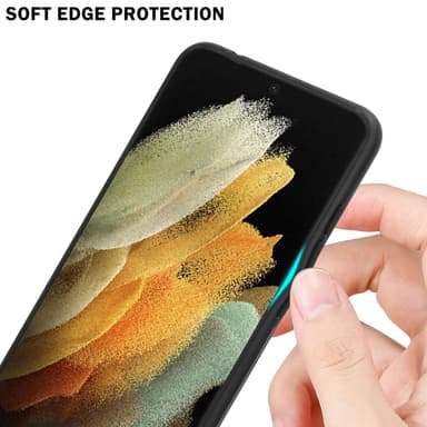 Deksel Samsung Galaxy S22 ULTRA Case Cover (svart)