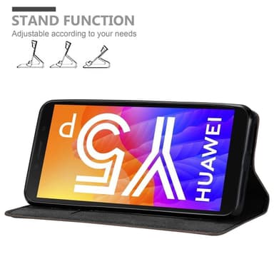 Honor 9S / Huawei Y5P lommebokdeksel case (brun)