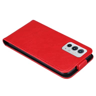 OnePlus 9RT 5G deksel flip cover (rød)