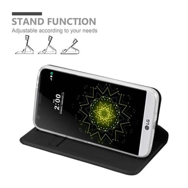 LG G5 lommebokdeksel etui (svart)