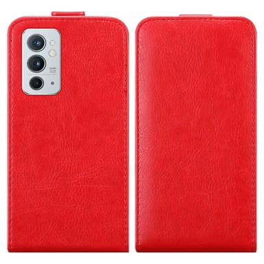 OnePlus 9RT 5G deksel flip cover (rød)