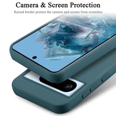 Google PIXEL 8 Pro silikondeksel case (Grønn)