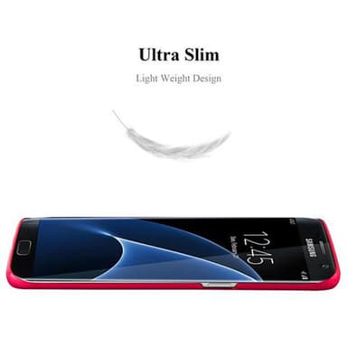 Deksel Samsung Galaxy S7 EDGE Case Cover (rød)