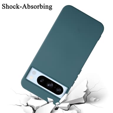 Google PIXEL 8 Pro silikondeksel case (Grønn)