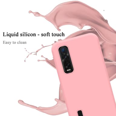Oppo FIND X2 PRO silikondeksel case (rosa)