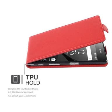 Sony Xperia Z5 Deksel Cover Etui (rød)