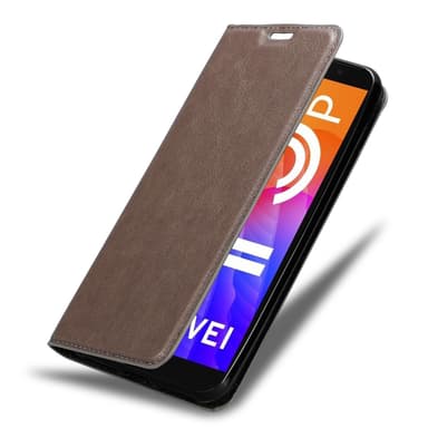 Honor 9S / Huawei Y5P lommebokdeksel case (brun)
