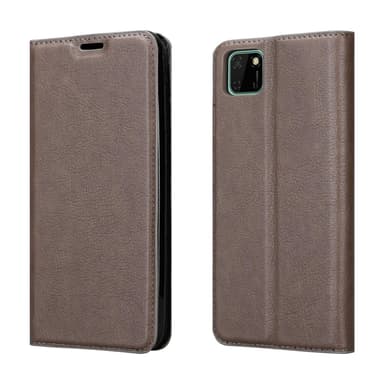 Honor 9S / Huawei Y5P lommebokdeksel case (brun)