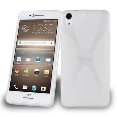 HTC Desire 728 Deksel Case Cover (gjennomsiktig)