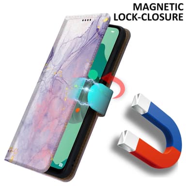 Huawei MATE 30 LITE lommebokdeksel etui (lilla)