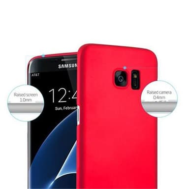 Deksel Samsung Galaxy S7 EDGE Case Cover (rød)
