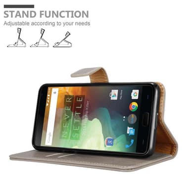 OnePlus 2 lommebokdeksel etui (brun)