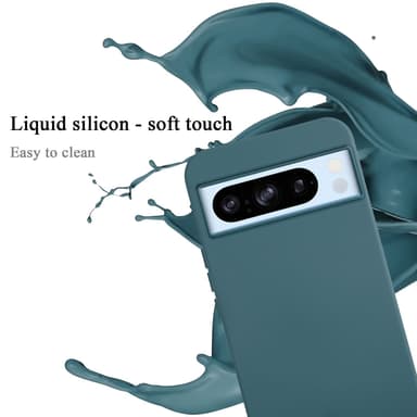 Google PIXEL 8 Pro silikondeksel case (Grønn)