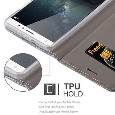 Huawei MATE S lommebokdeksel etui (grå)