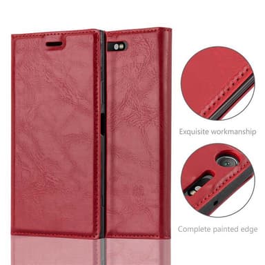 Sony Xperia XZ1 lommebokdeksel case (rød)