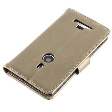 Nokia Lumia 925 lommebokdeksel etui (brun)