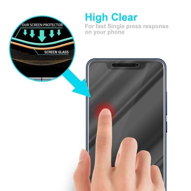 ZTE Axon 9 PRO Skjermbeskytter Skärmskydd