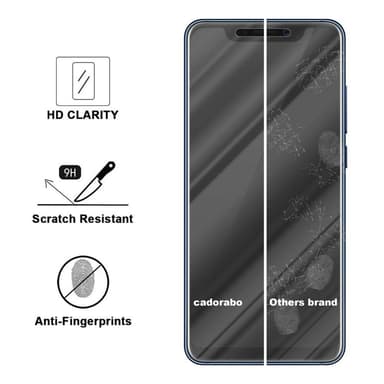 ZTE Axon 9 PRO Skjermbeskytter Skärmskydd