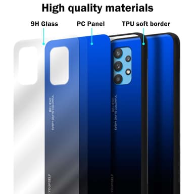 Deksel Samsung Galaxy A32 5G Case Cover (Svart)