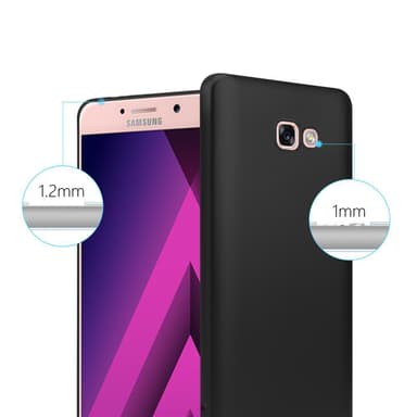 Deksel Samsung Galaxy A7 2017 Case Cover (svart)