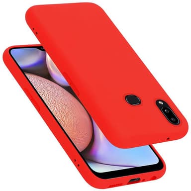 Samsung Galaxy A10s / M01s silikondeksel case (rød)